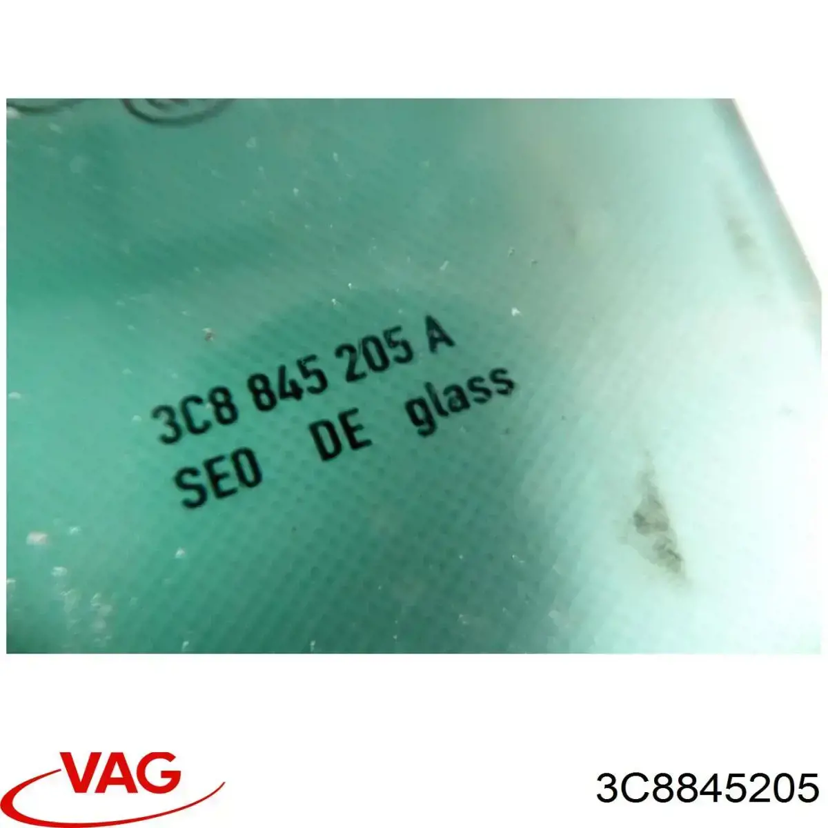Vidro da porta traseira esquerda VAG 3C8845205 preço, a partir de 34,66 USD