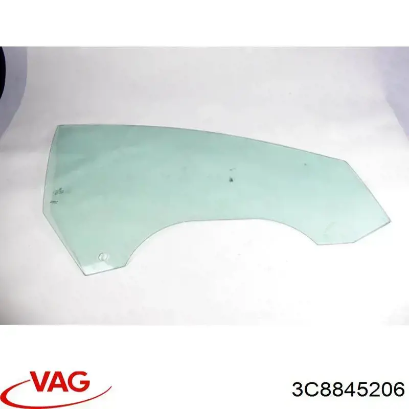 Vidro da porta traseira direita VAG 3C8845206 preço, a partir de 59,29 USD