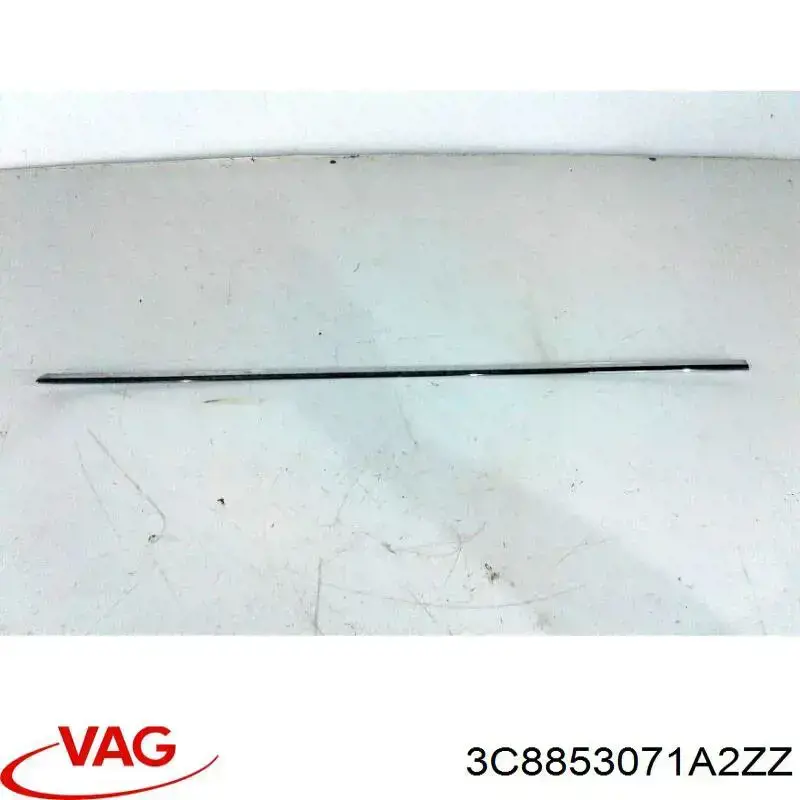 3C8853071A2ZZ VAG Moldura da porta dianteira esquerda