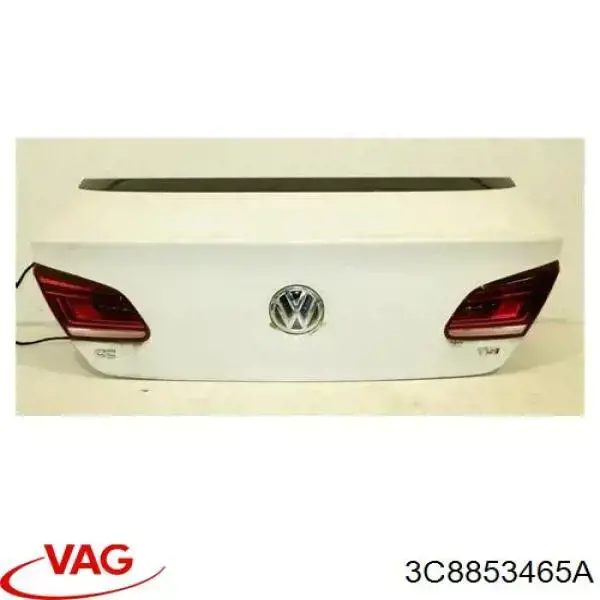 3C8853465A VAG Moldura inferior de vidro traseiro