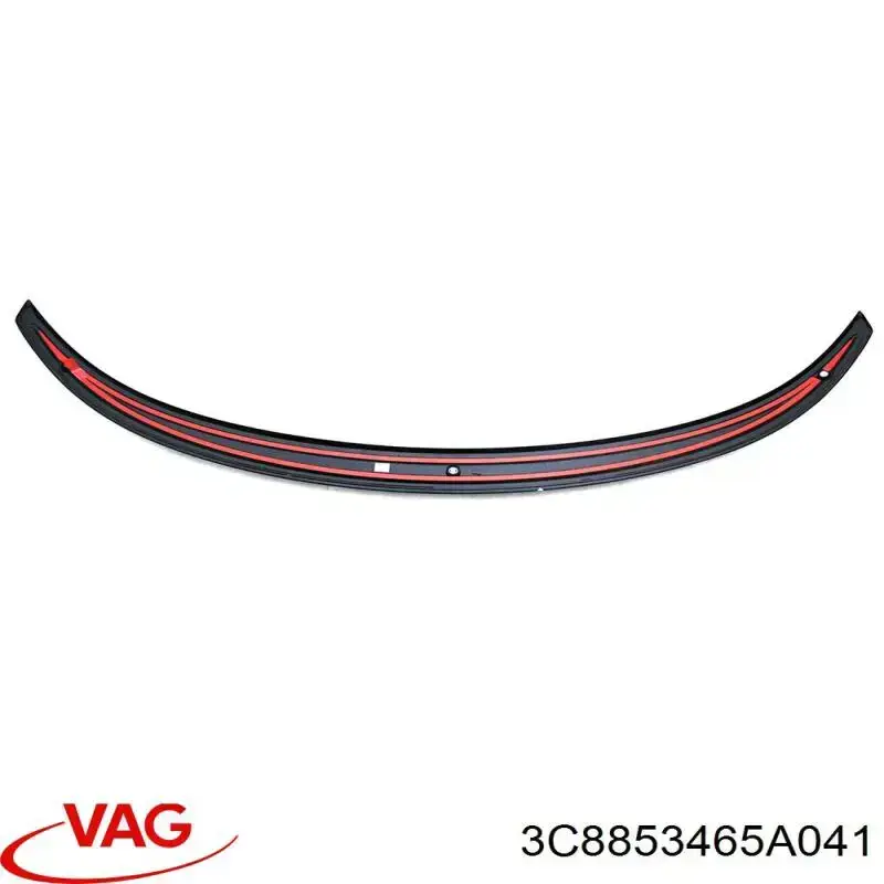 Compre 3C8853465A041 VAG Moldura inferior de vidro traseiro