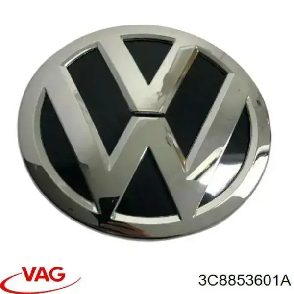 3C8853601A VAG Emblema de grelha do radiador