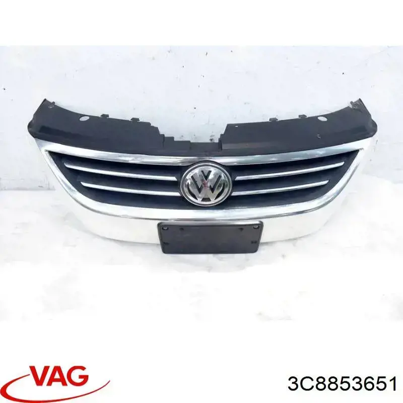 Grelha do radiador VAG 3C8853651 preço, a partir de 154,80 USD