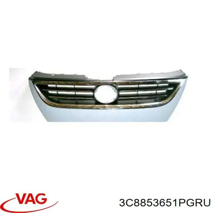 3C8853651PGRU VAG Grelha do radiador