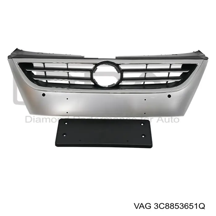 Grelha do radiador VAG 3C8853651Q preço, a partir de 130,73 USD