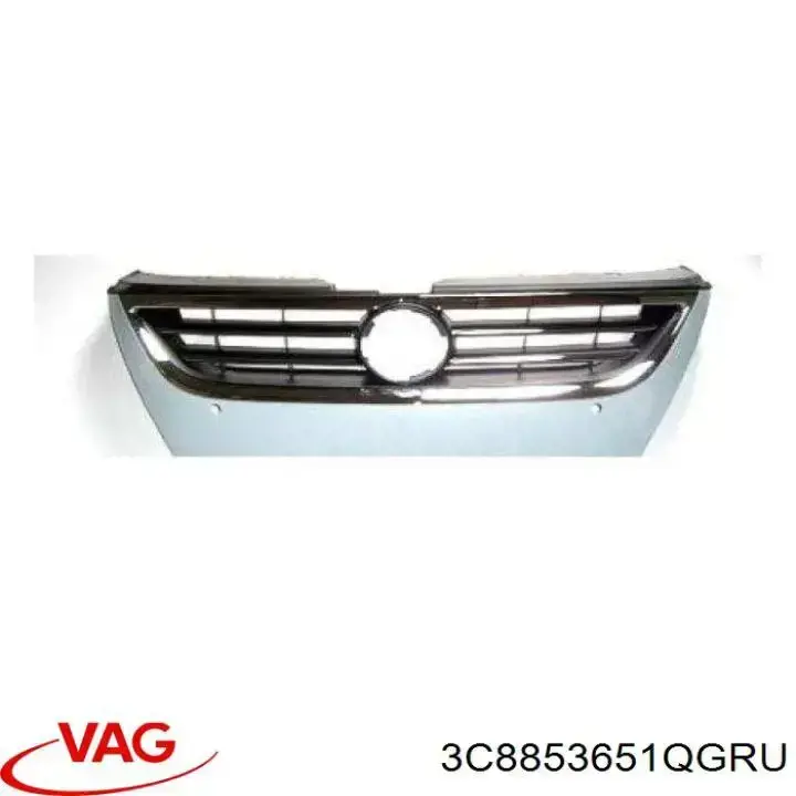 3C8853651QGRU VAG Grelha do radiador