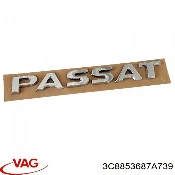 Emblema de tampa de porta-malas (emblema de firma) VAG 3C8853687A739 preço, a partir de 100,91 USD