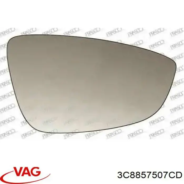 Espelho de retrovisão esquerdo VAG 3C8857507CD preço, a partir de 620,22 USD