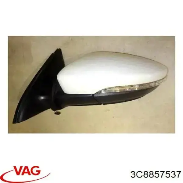 Compre 3C8857537 VAG Placa sobreposta (tampa) do espelho de retrovisão esquerdo