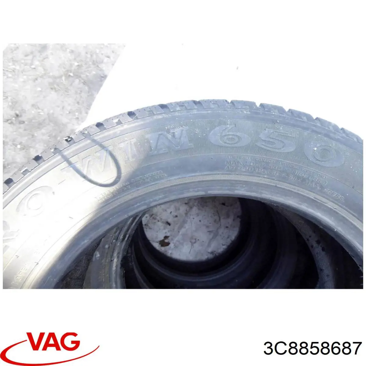 Compre 3C8858687 VAG 