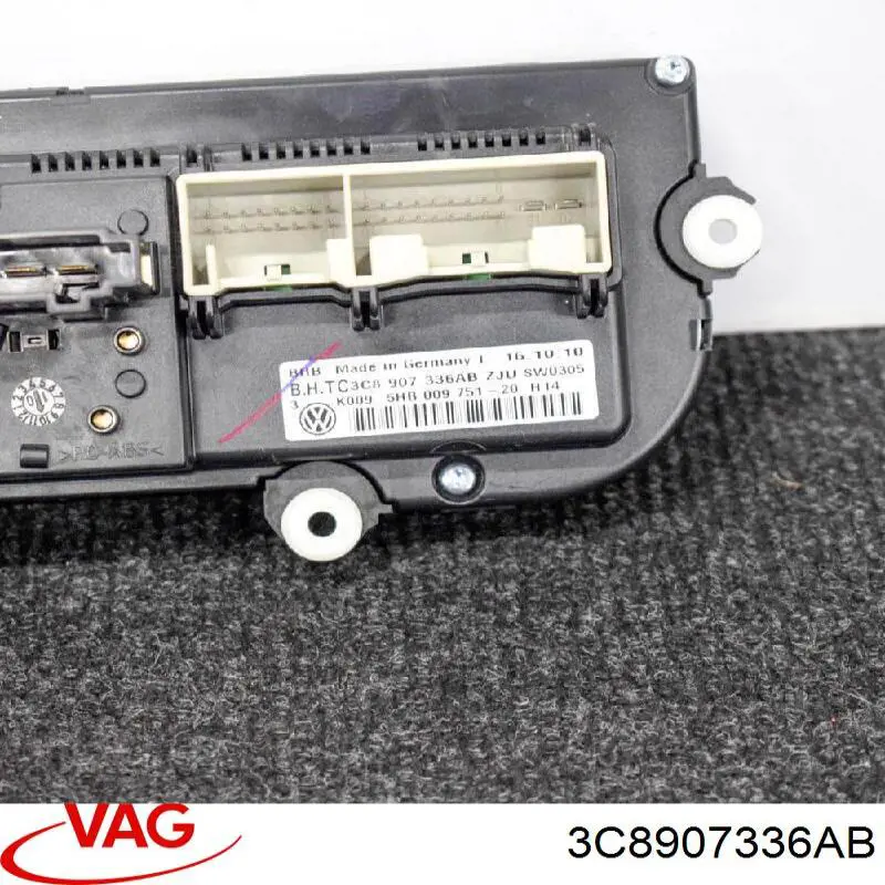 Unidade de controlo dos modos de aquecimento/condicionamento VAG 3C8907336AB preço, a partir de 98,92 USD