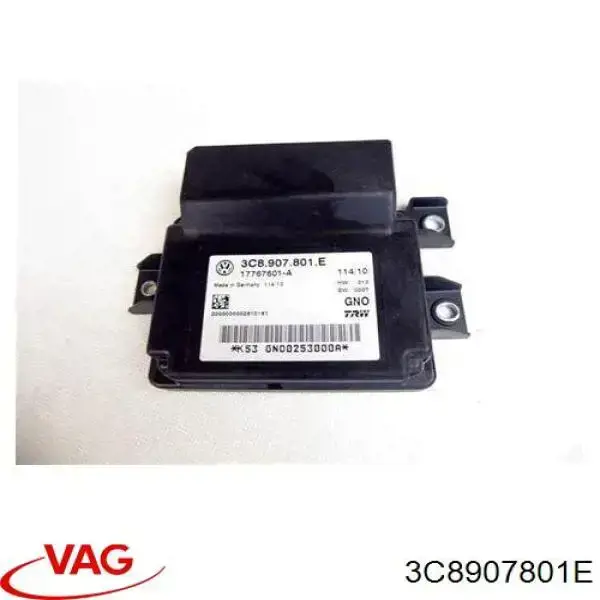 3C8907801E VAG Unidade de controlo (módulo) do freio de estacionamento eletromecânico