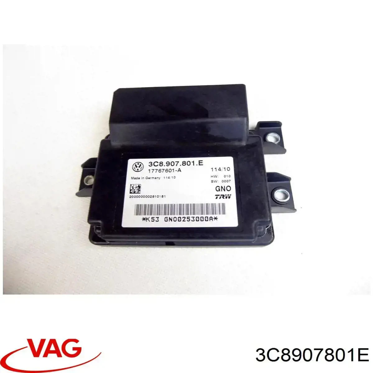 3C8907801E VAG Unidade de controlo (módulo) do freio de estacionamento eletromecânico