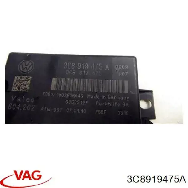 Módulo de direção (Centralina eletrônica) de sensor de estacionamento VAG 3C8919475A preço, a partir de 186,01 USD