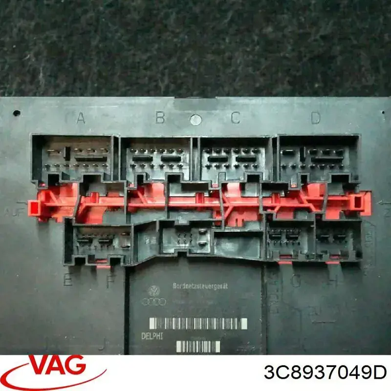 3C8937049D VAG Módulo de direção (Centralina eletrônica) da rede de bordo