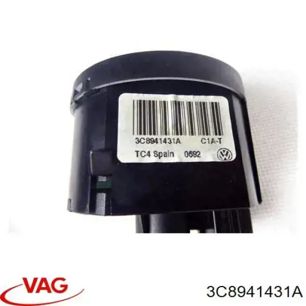 Comutador das luzes no "painel de instrumentos" VAG 3C8941431A preço, a partir de 37,52 USD