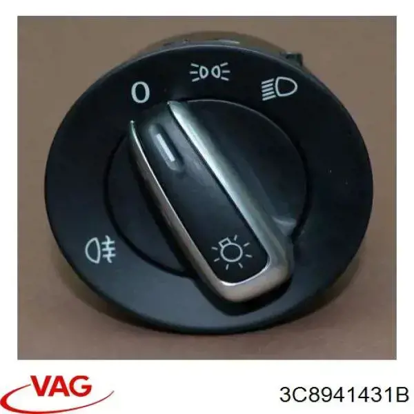 Compre 3C8941431B VAG Comutador das luzes no "painel de instrumentos"