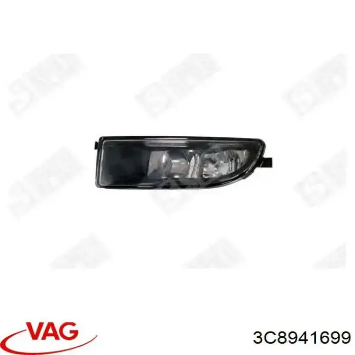 3C8941699 VAG Luzes de nevoeiro esquerdas