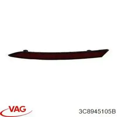 Retrorrefletor (refletor) do pára-choque traseiro esquerdo VAG 3C8945105B preço, a partir de 23,97 USD