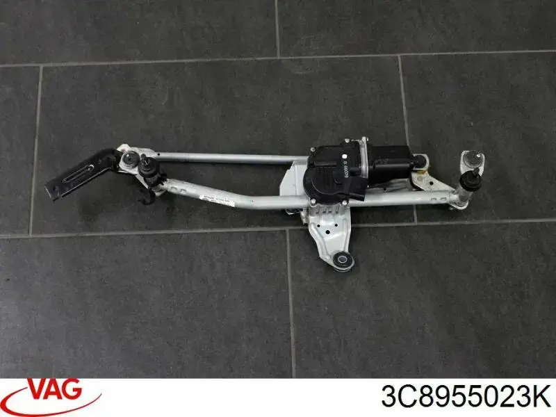 Trapézio de limpador pára-brisas Volkswagen Passat CC B7 358