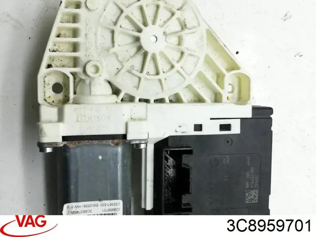 3C8959701 VAG Motor de acionamento de vidro da porta dianteira esquerda