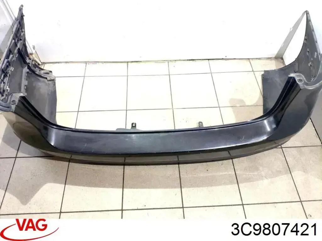 3C9807421 VAG Pára-choque traseiro