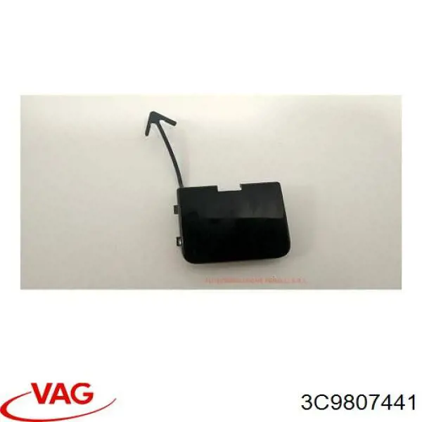 Compre 3C9807441 VAG Tampão traseiro do pára-choque do gancho de reboque