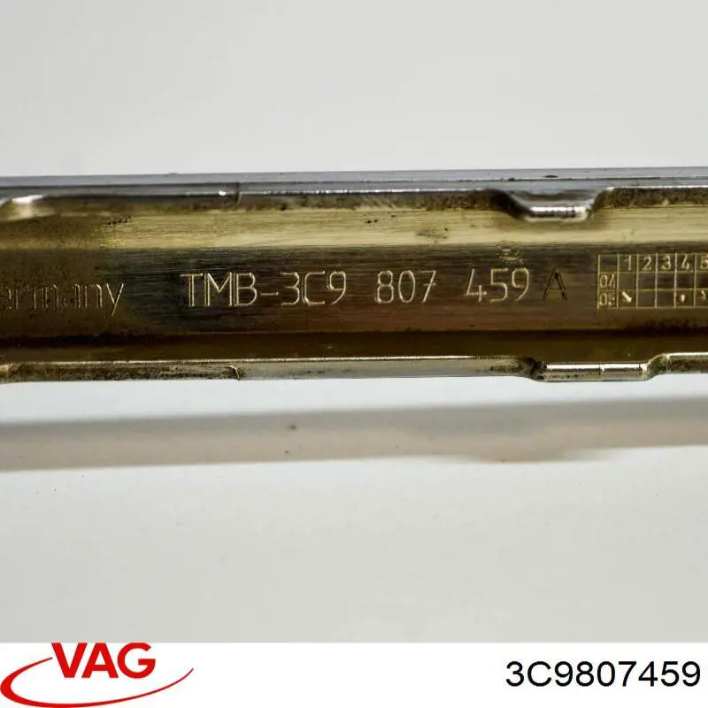 Compre 3C9807459 VAG Moldura esquerda do pára-choque traseiro