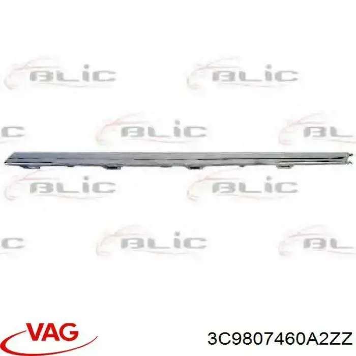 Compre 3C9807460A2ZZ VAG Moldura direita do pára-choque traseiro