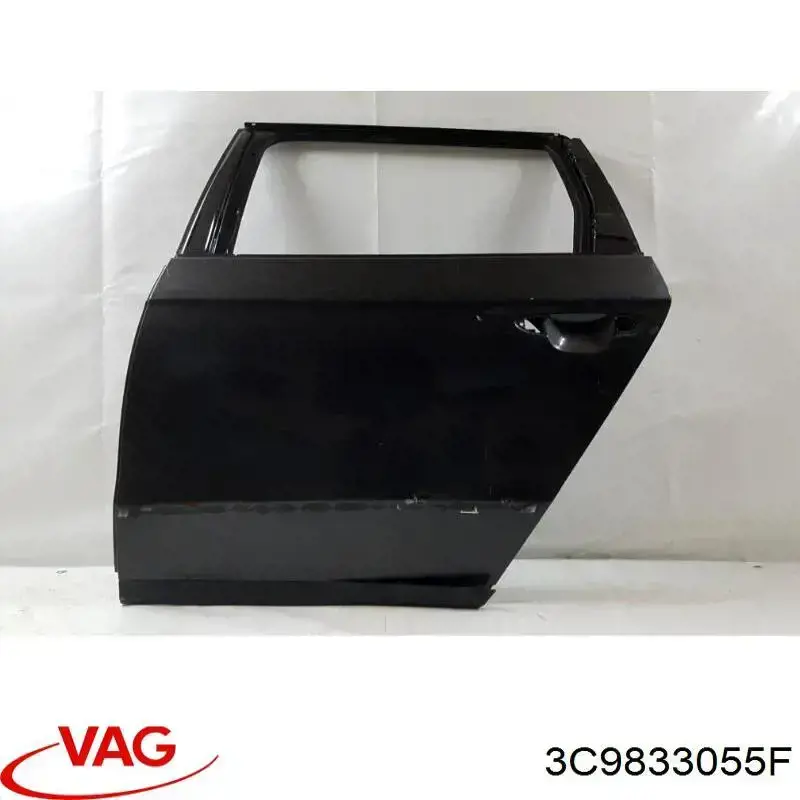Porta traseira esquerda VAG 3C9833055F preço, a partir de 287,73 USD