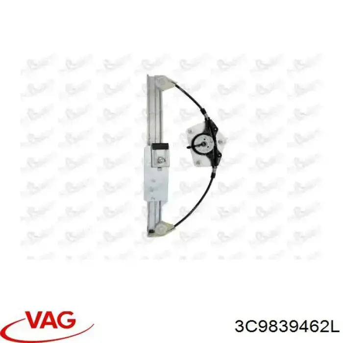 Compre 3C9839462L VAG Mecanismo de acionamento de vidro da porta traseira direita