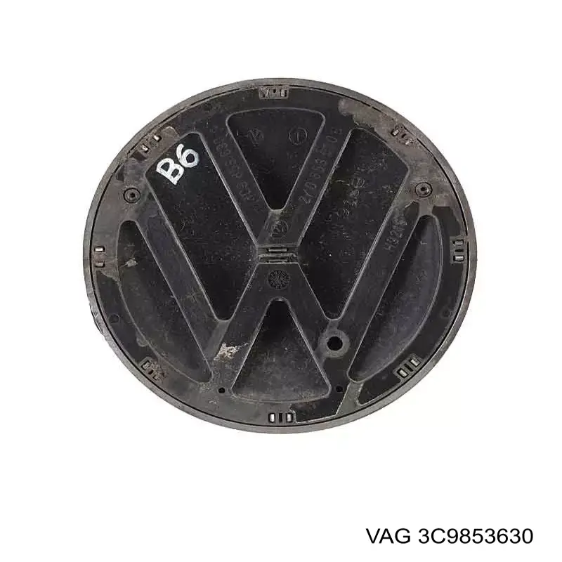Compre 3C9853630 VAG Emblema de tampa de porta-malas (emblema de firma)