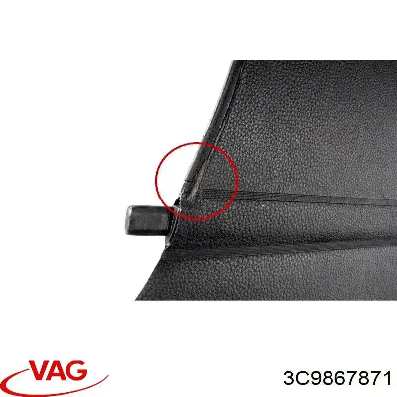 3C9867871J45W VAG Estore da seção de bagagem