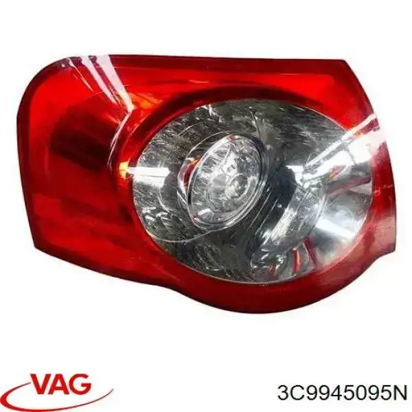 3C9945095N VAG Lanterna traseira esquerda externa