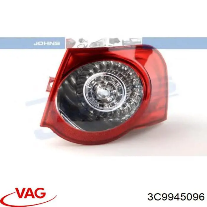 Lanterna traseira direita externa VAG 3C9945096 preço, a partir de 110,79 USD
