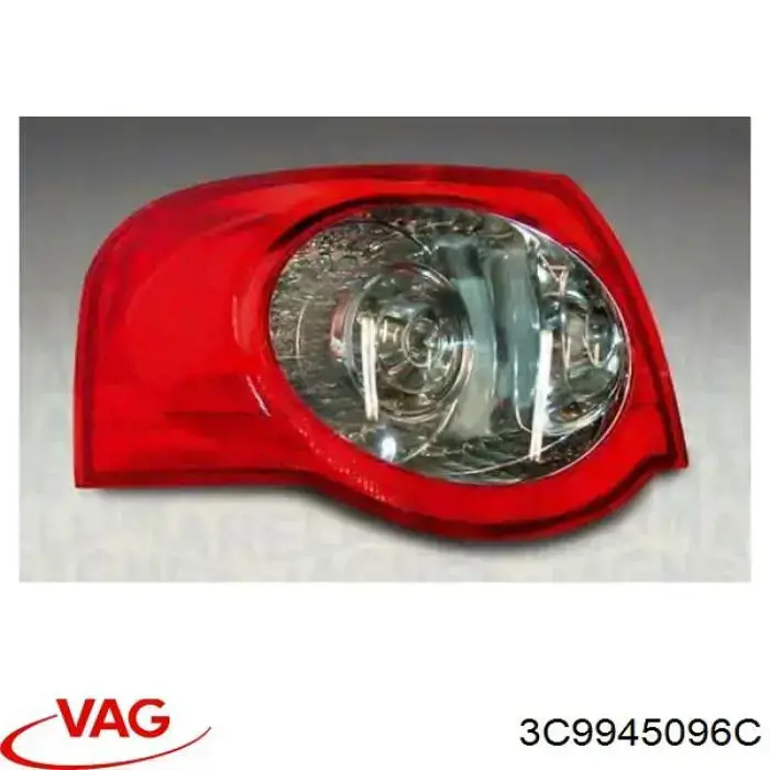 Lanterna traseira direita externa VAG 3C9945096C preço, a partir de 117,53 USD