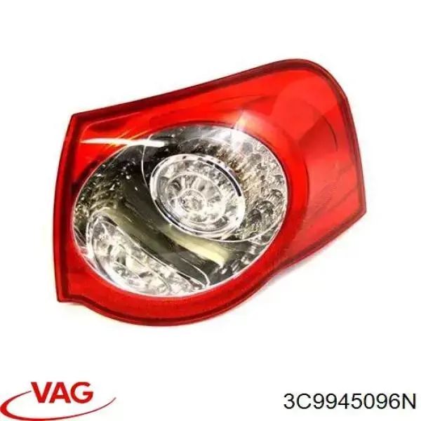 Compre 3C9945096N VAG Lanterna traseira direita externa