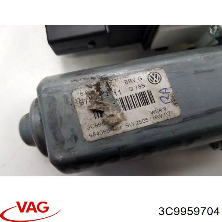 Motor de acionamento de vidro da porta traseira direita VAG 3C9959704A preço, a partir de 64,70 USD