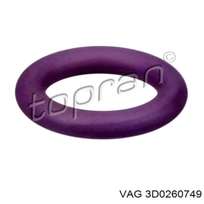 3D0260749 VAG Vedante anular de tubo de aparelho de ar condicionado