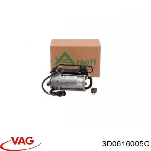 Compressor de bombeio pneumático (de amortecedores) VAG 3D0616005Q preço, a partir de 403,61 USD