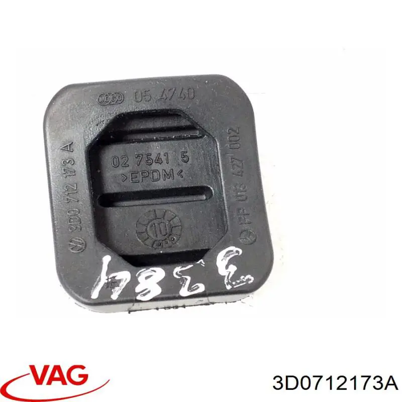 Placa sobreposta de pedal do freio VAG 3D0712173A preço, a partir de 20,73 USD