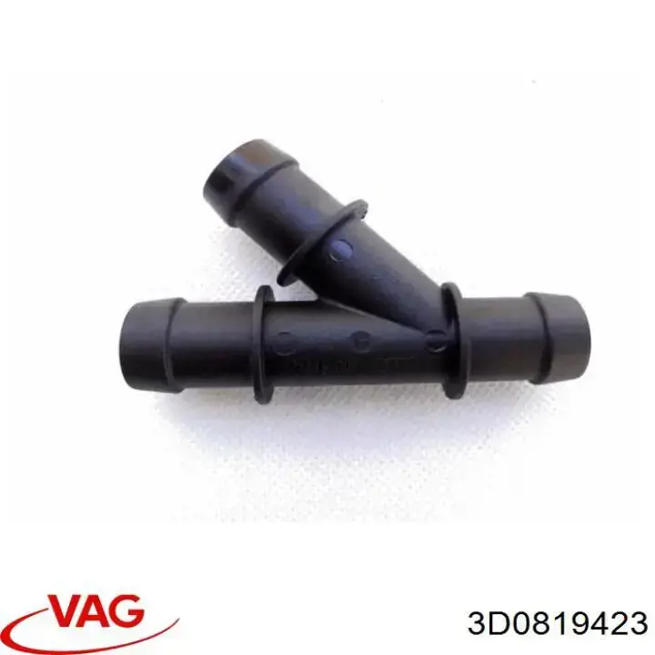 3D0819423 VAG Flange do sistema de esfriamento (união em T)