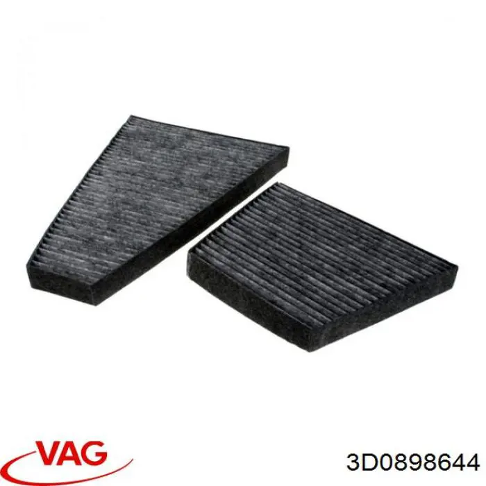 Filtro de salão VAG 3D0898644 preço, a partir de 53,53 USD