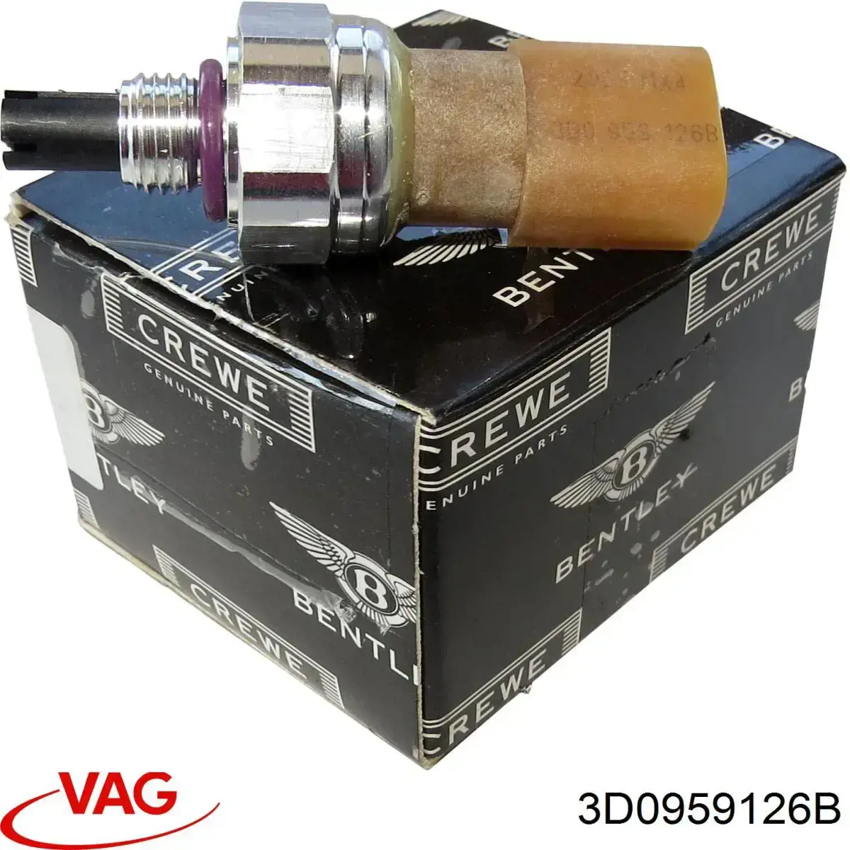 3D0959126B VAG Sensor de pressão absoluta de aparelho de ar condicionado