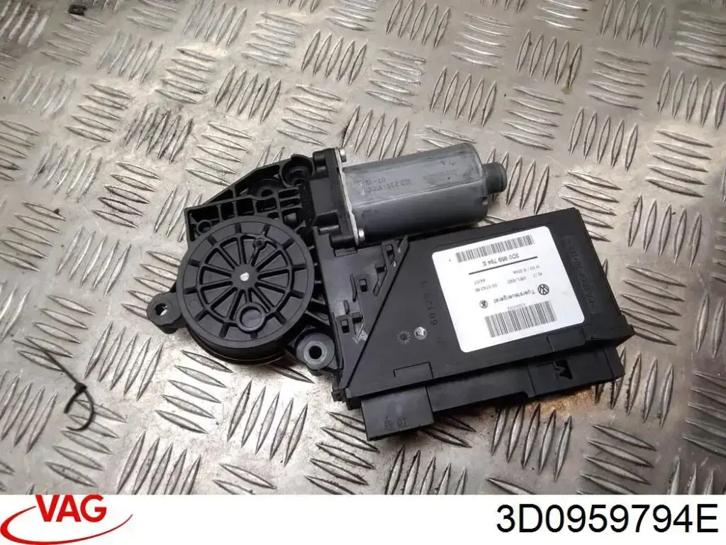 Compre 3D0959794E VAG Motor de acionamento de vidro da porta traseira direita