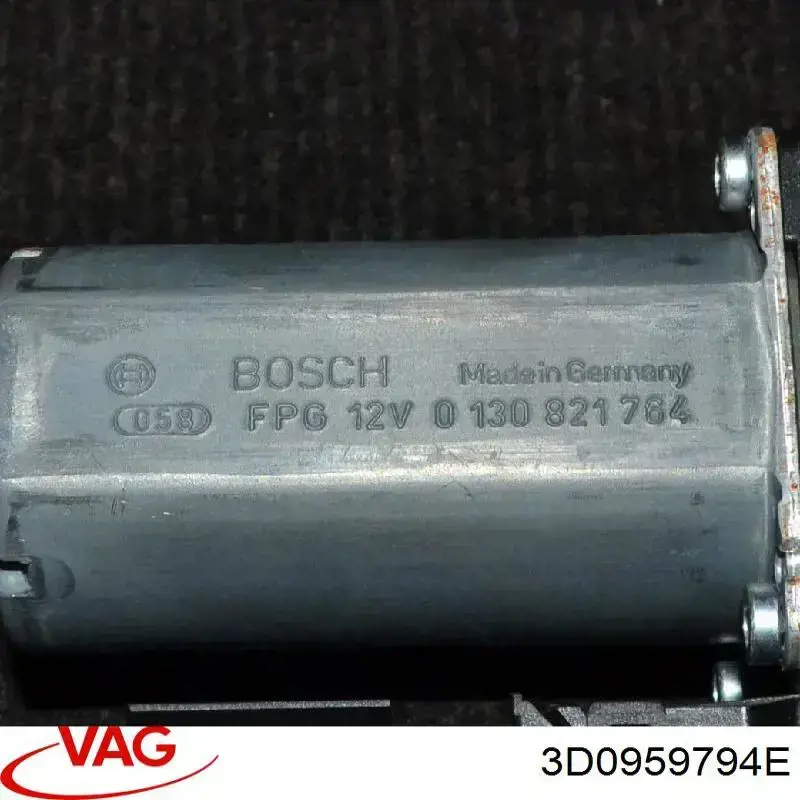3D0959794E VAG Motor de acionamento de vidro da porta traseira direita