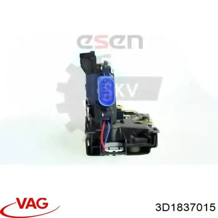 3D1837015 VAG Fecho da porta dianteira esquerda