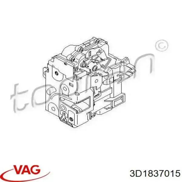 Fecho da porta dianteira esquerda VAG 3D1837015 preço, a partir de 75,77 USD