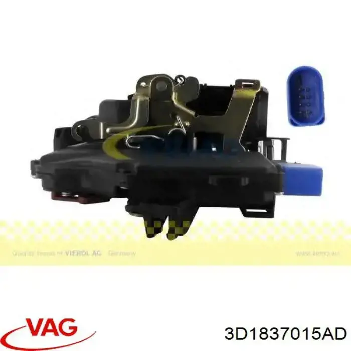 Fecho da porta dianteira esquerda VAG 3D1837015AD preço, a partir de 97,05 USD