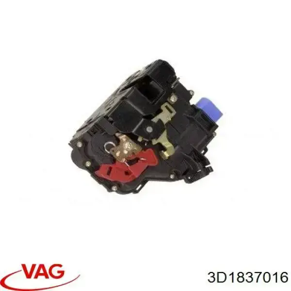 3D1837016 VAG Fecho da porta dianteira direita